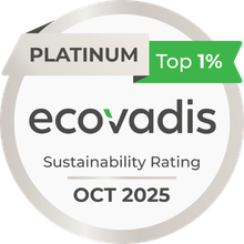 logo du label ecovadis 2025 1% Silvadec